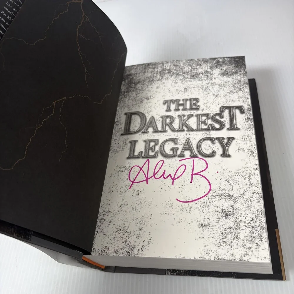 The Darkest Legacy by Alexandra Bracken Signed Hardcover The Darkest Minds